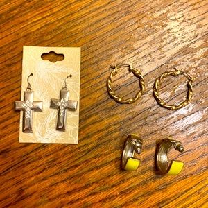 Cross Earring Collection